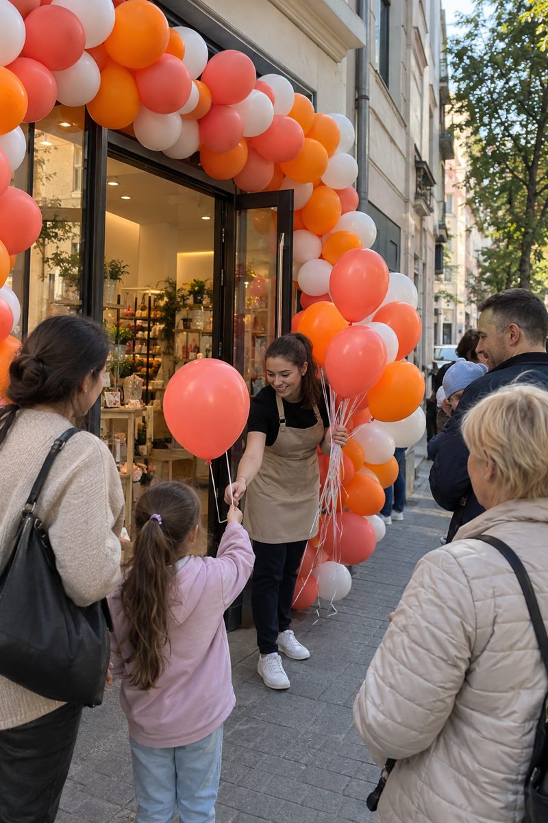 Dekoracje balonowe na otwarcie w Bielsku-Białej